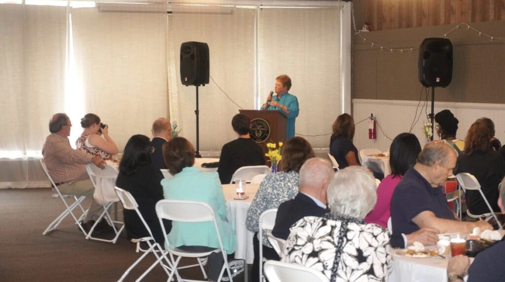 President Thomas Address Chamber